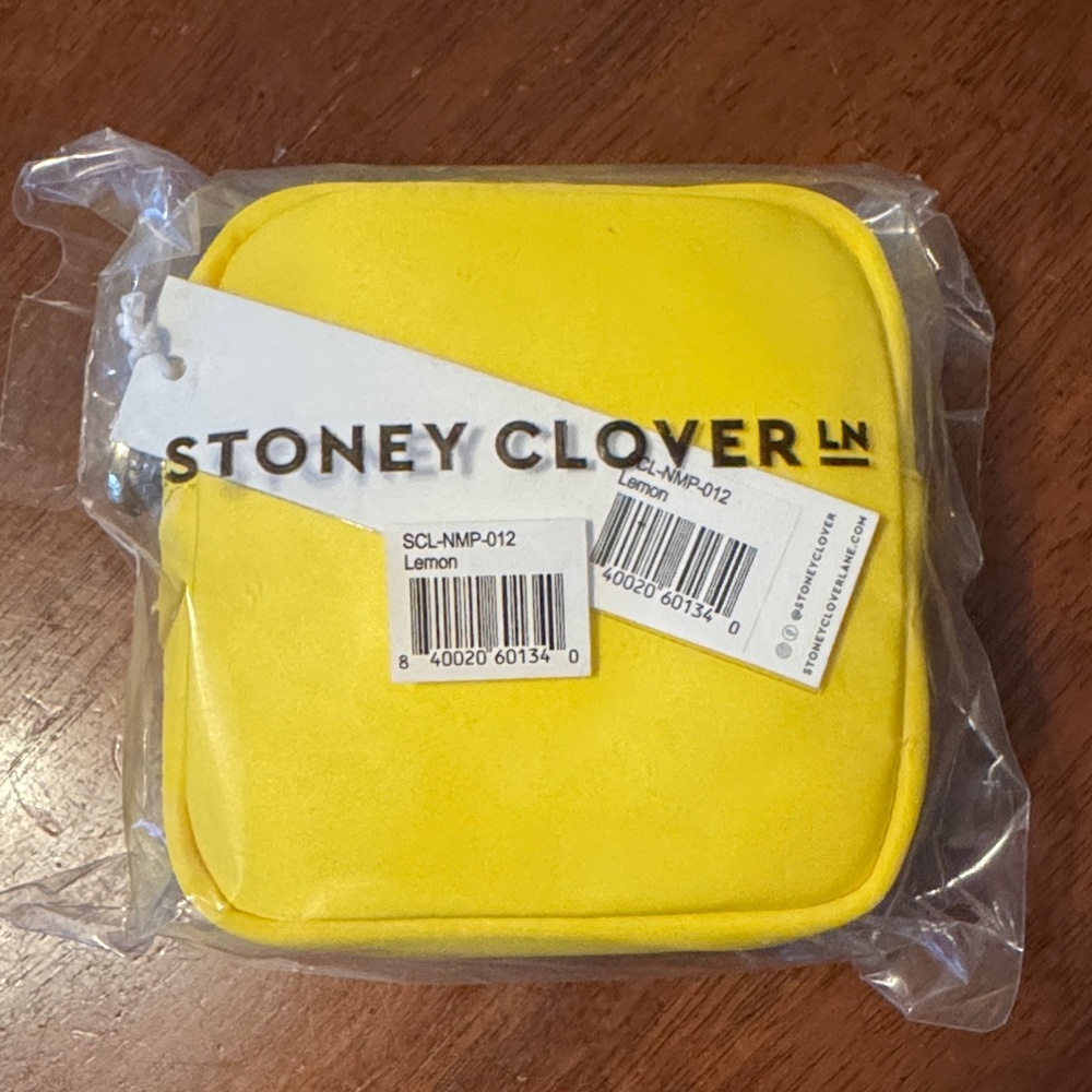 Stoney Clover Lane Yellow Pouch